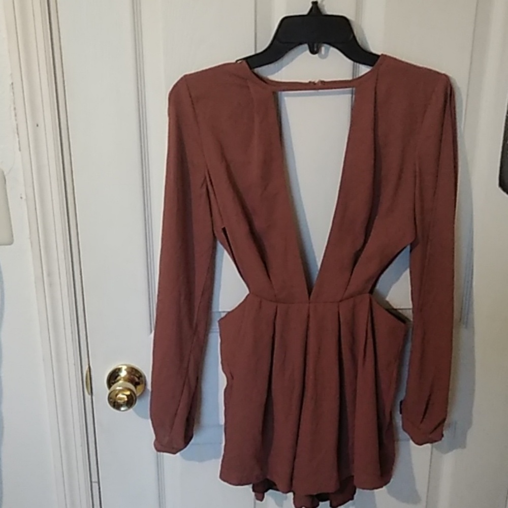 Plunging Romper